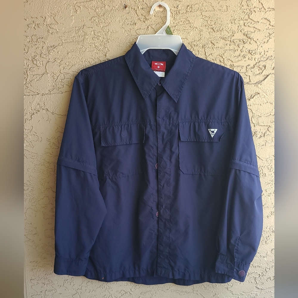 Oakley Software Men's Zip Sleeve Jacket Size Medium